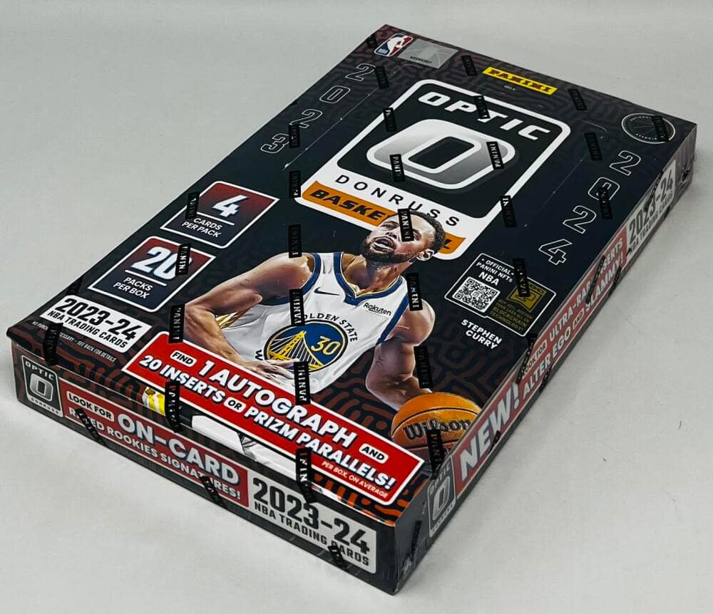 2023-24 Panini Donruss Optic Basketball Hobby Box price history on PriceWatchPro