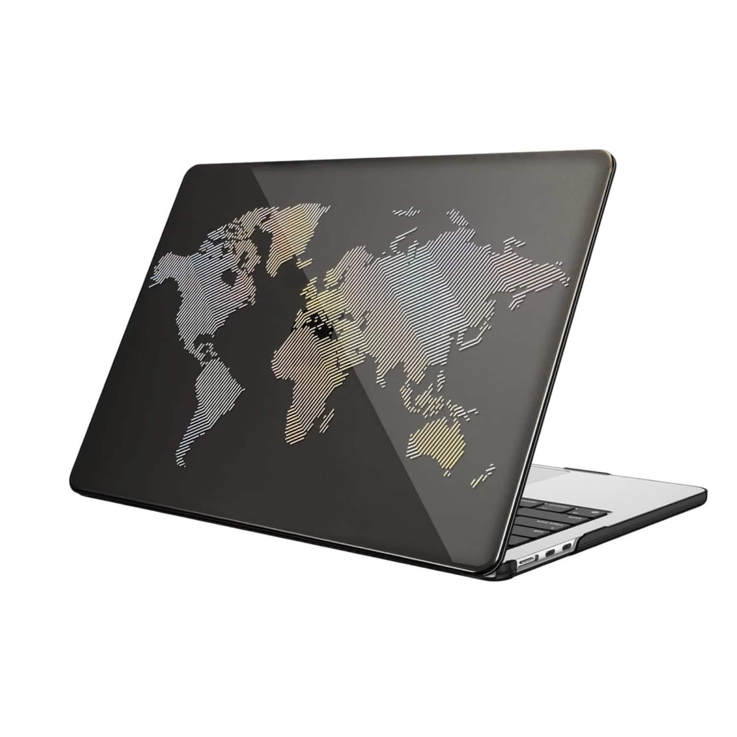 Front. Stock Preferred - Slim Protective Hard Shell Case for MacBook Air 13.6-inch - Word Map - Word Map.