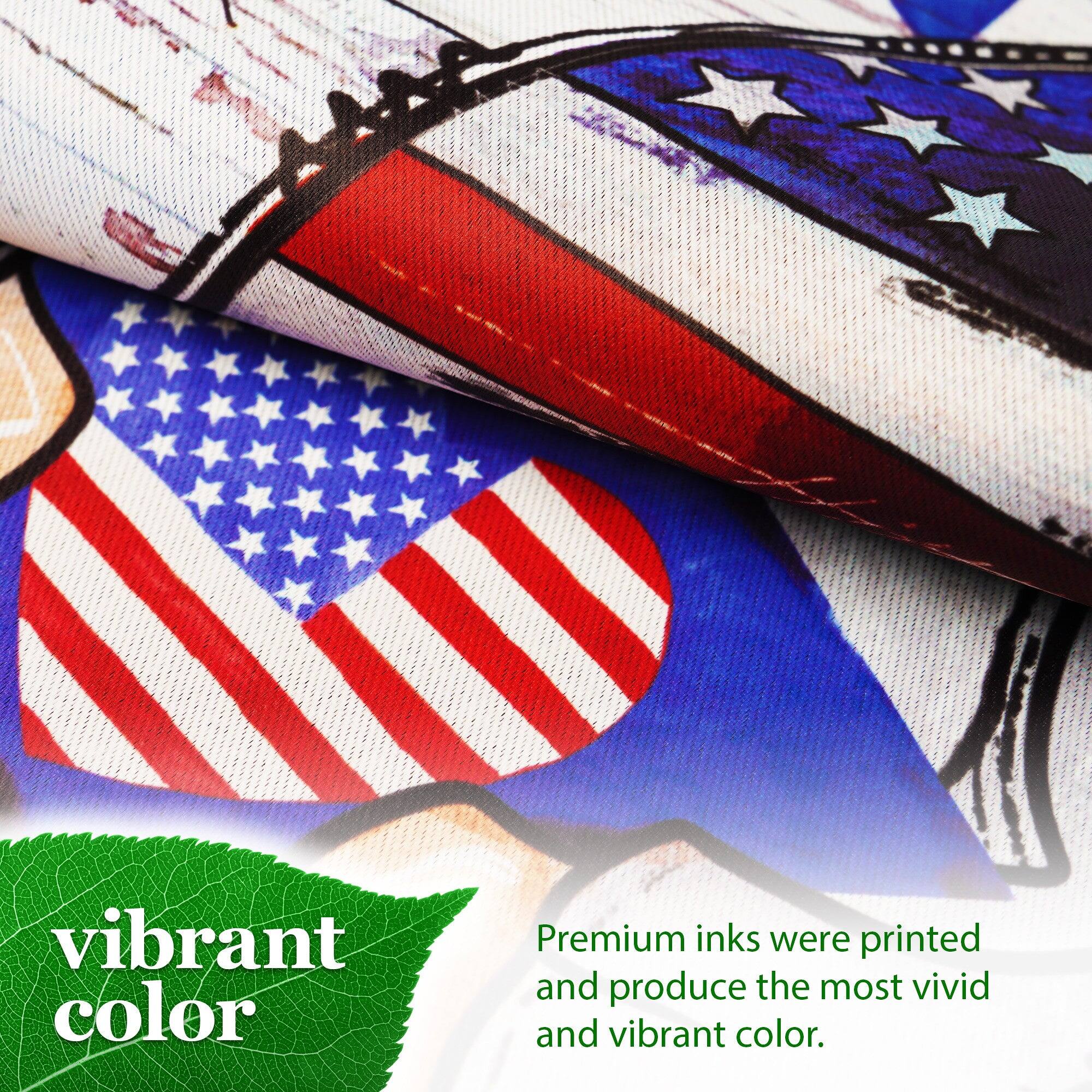 Premium inks were printed and produce the most vivid and vibrant color.