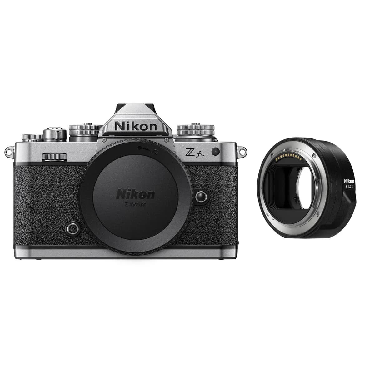 Bundle - Nikon - Z fc DX-Format Mirrorless Camera with FTZ II Mount Adapter
