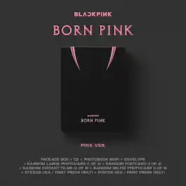 Blackpink BORN PINK Standard CD Boxset Version A PINK COMPACT DISCS blackpink-born-pink-standard-cd-boxset-version-a-pink-compact-discs