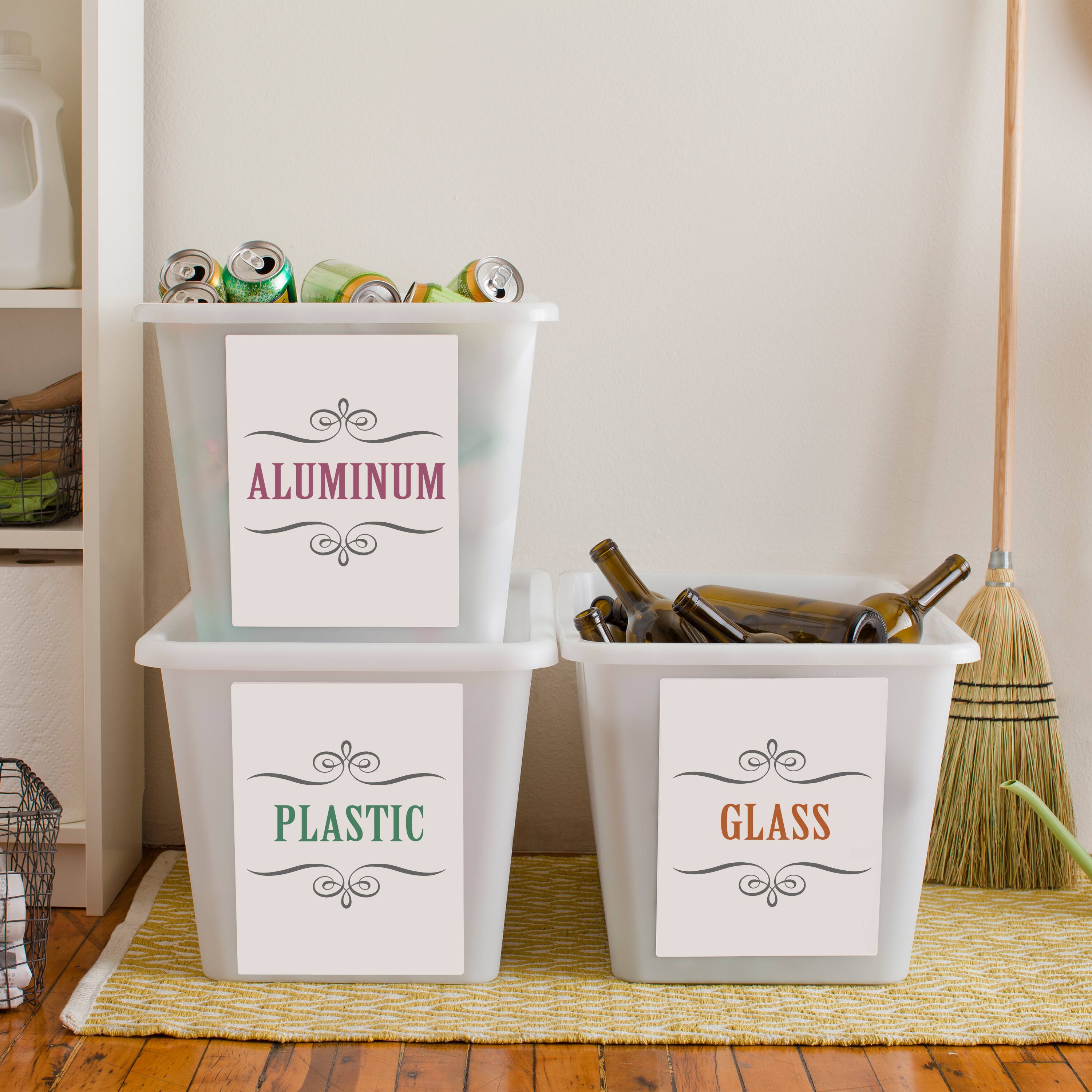 ALUMINUM  
PLASTIC  
GLASS