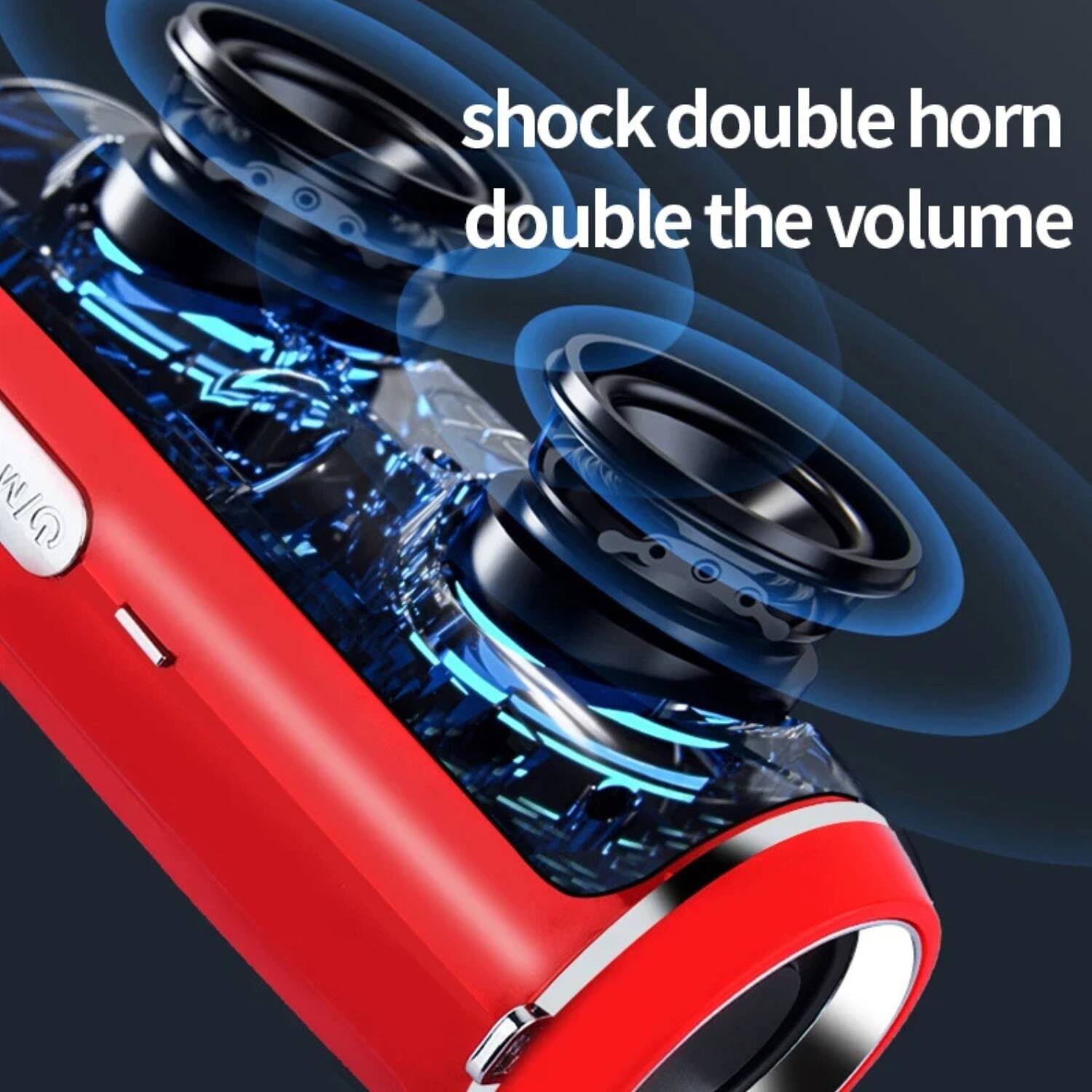 shock double horn double the volume