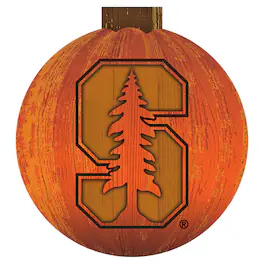 Fan Creations - Stanford Cardinal 12'' Pumpkin Sign - Orange