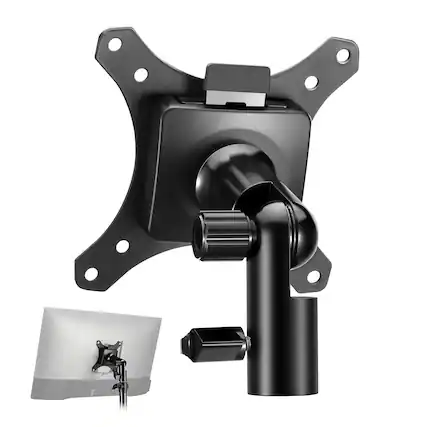 Front. Neewer - Monitor Mount Adapter with Quick Release VESA, 5/8" C-Stand Adapter, MA010 - Black.