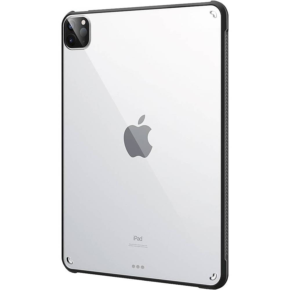 Left View: SaharaCase - Hard Shell Case for Apple iPad Pro 11" (2nd, 3rd, and 4th Gen 2020-2022) - Black