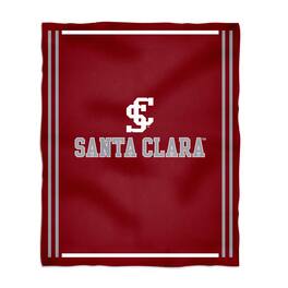 Vive La Fete - Santa Clara Broncos 36'' x 48'' Big Mascot Blanket - Red
