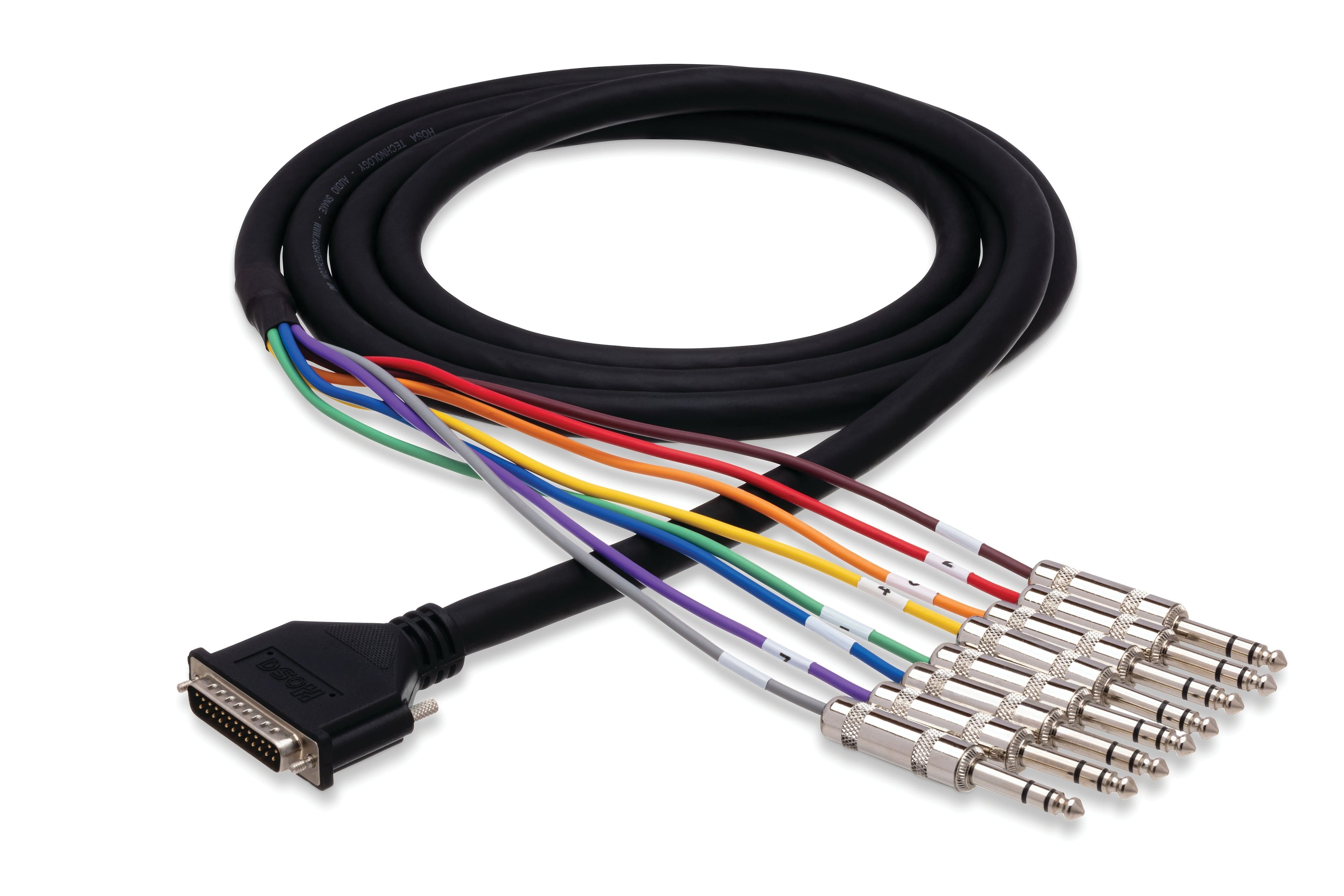 HOSA - Balanced Snake, DB25 to 1/4 in. TRS, 3m Misc Cords Cables Headphones price history on PriceWatchPro