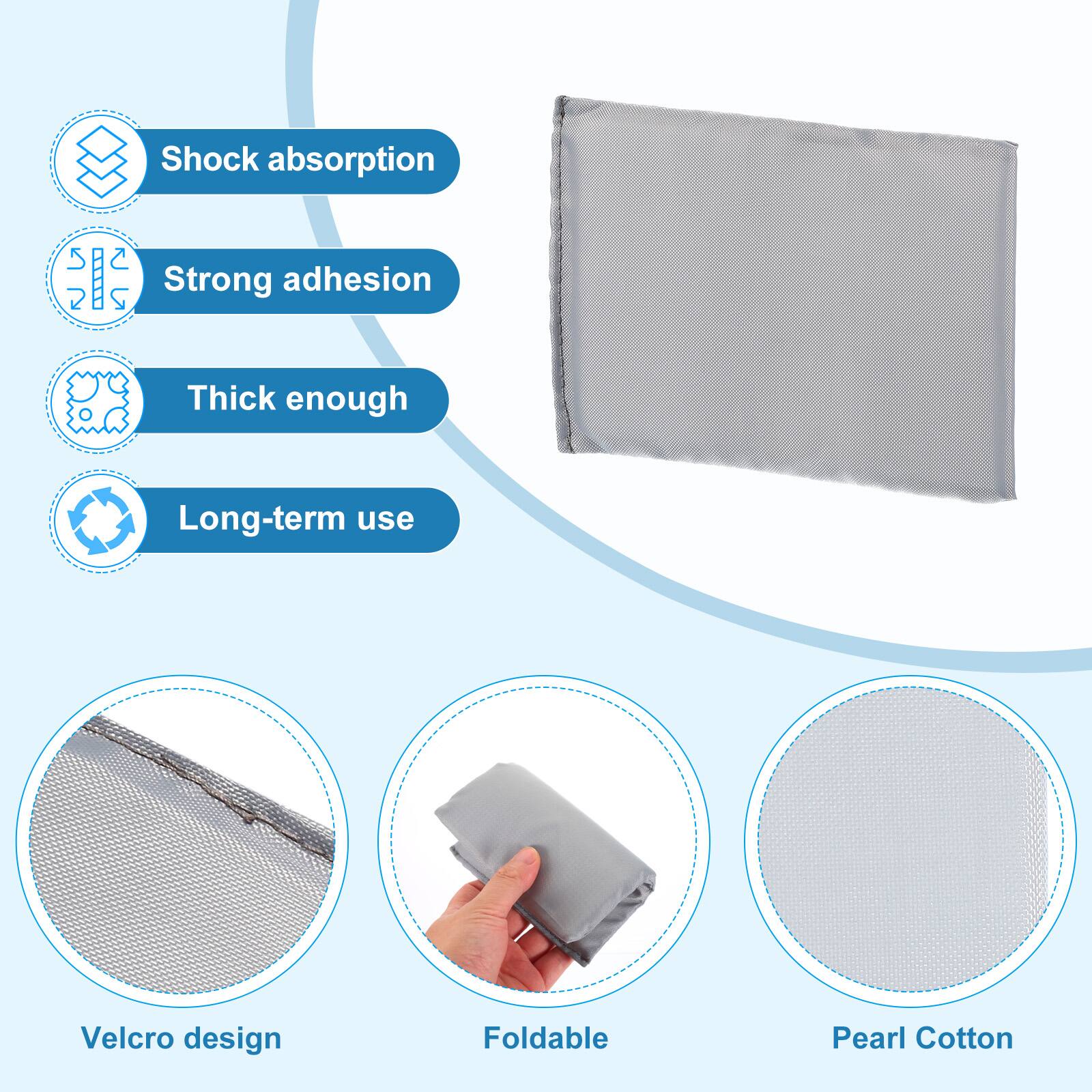 - Shock absorption
- Strong adhesion
- Thick enough
- Long-term use
- Velcro design
- Foldable
- Pearl Cotton