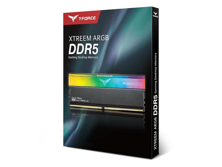 Team Group Team Xtreem ARGB 48GB (2 x 24GB) 288 Pin PC RAM DDR5 Team Group Team Xtreem ARGB 48GB (2 x 24GB) 288 Pin PC RAM DDR5