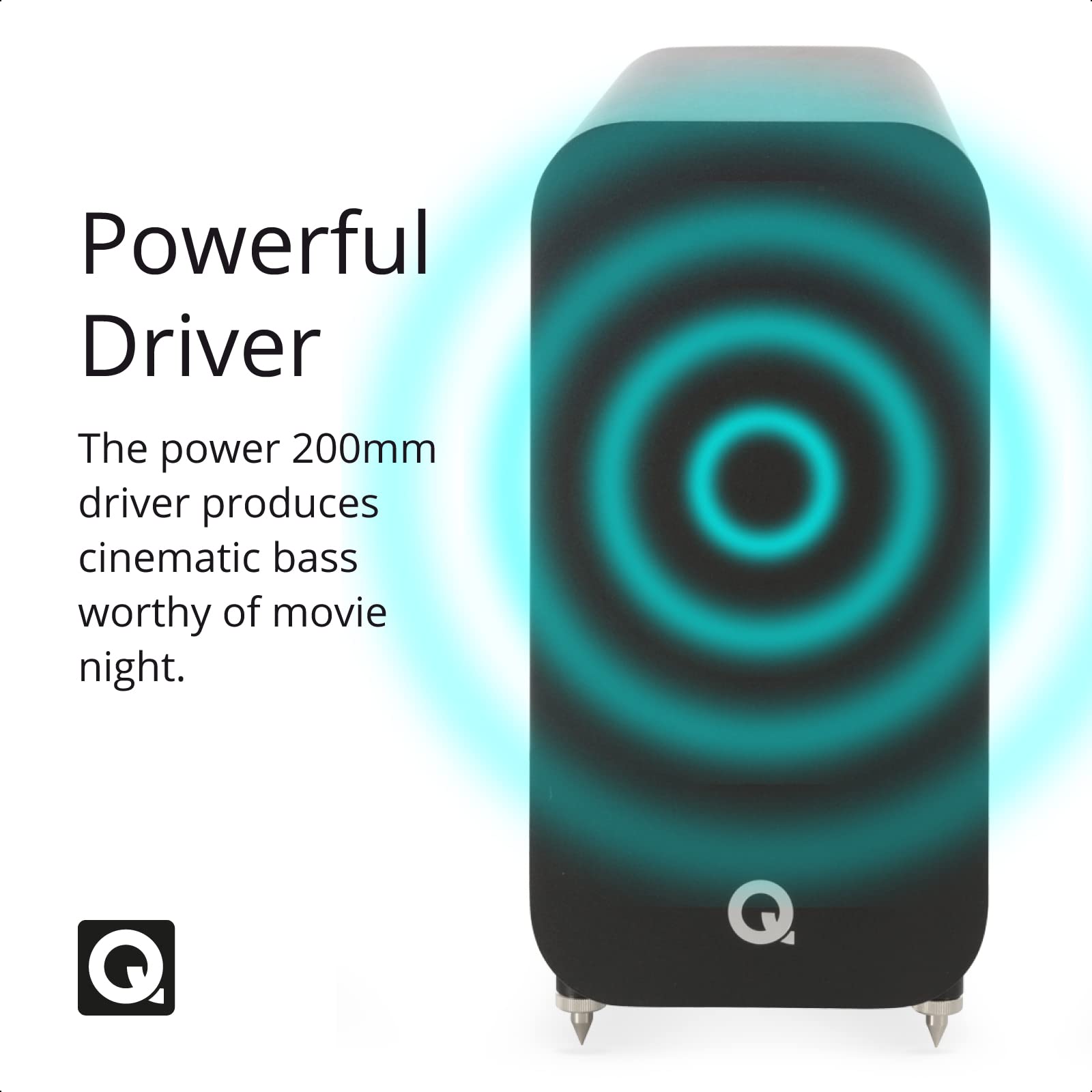 Powerful Driver

The power 200mm driver produces cinematic bass worthy of movie night.