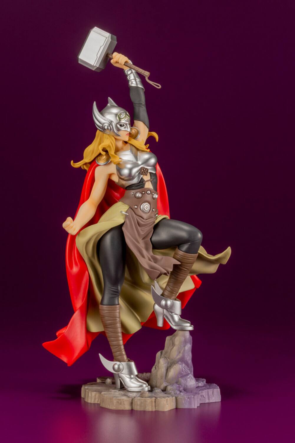 Alt View 3. PopMarket - Kotobukiya - Marvel Thor (Jane Foster) Bishoujo Statue   - Collectibles - Mulitcolor.