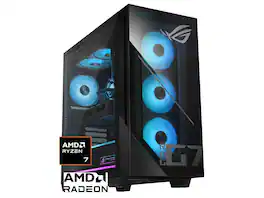 ASUS - Gaming Desktop PC GM700TZ-NS776 AMD Ryzen 7 9800X3D 32GB DDR5 1TB NVMe SSD AMD Radeon RX 9070 XT Windows 11 Home - Black