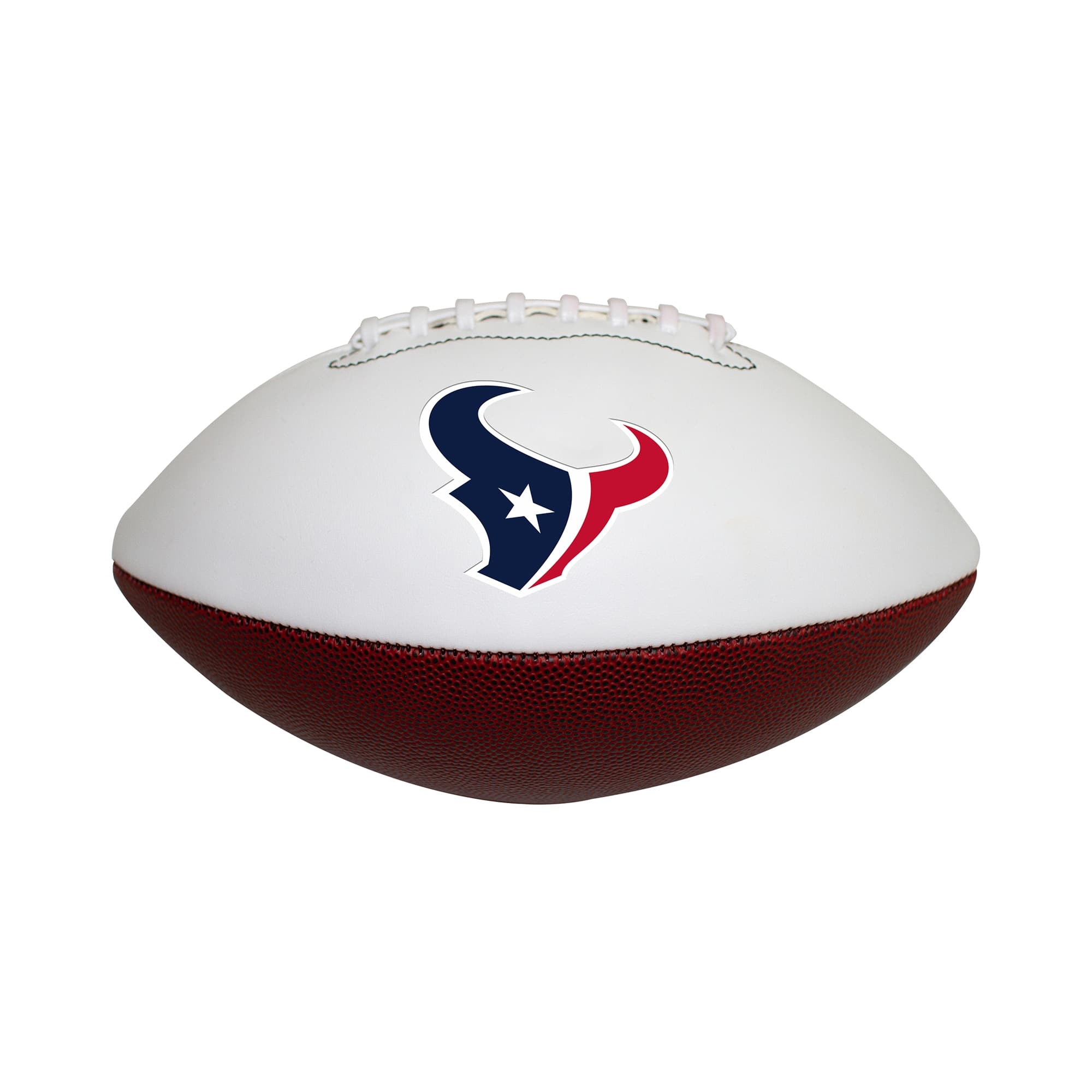Front. Logo Brands - Commemorative Autograph Debossed Football - Multicolor.