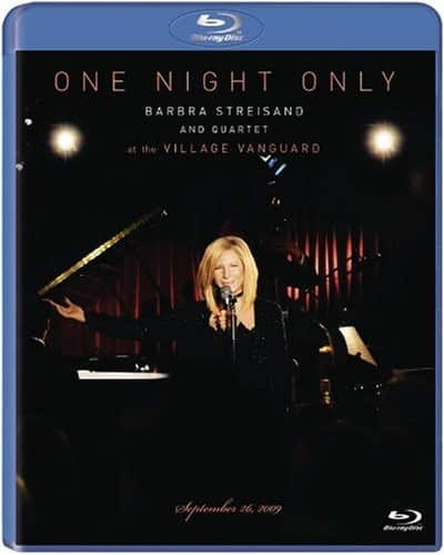 Barbra Streisand - One Night Only: Barbra Streisand and Quartet at the Village Vanguard   - BLU-RAY price history on PriceWatchPro