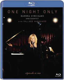 Barbra Streisand - One Night Only: Barbra Streisand and Quartet at the Village Vanguard - BLU-RAY