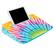 Back Zoom. Make It Real - 3C4G: Tie Dye Lap Desk - Portable Lap Pillow Desk W/ Handle.
