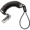 Front. Kensington - Kensington Slim NanoSaver Portable Combination Lock - 6 ft Cable - Resettable - 4-digit - Combination Lock - Black.