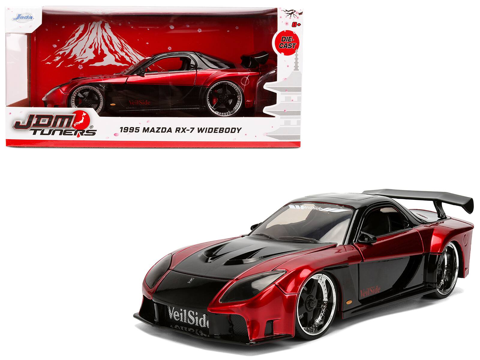 Jada DIE-CAST VeilSide JDM & 1995 TUNERS MAZDA RX-7 WIDEBODY