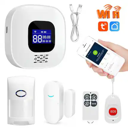 88:88 88 88 88-88-88 88
Notification: WI FI
Disarmed
SOS
SOS