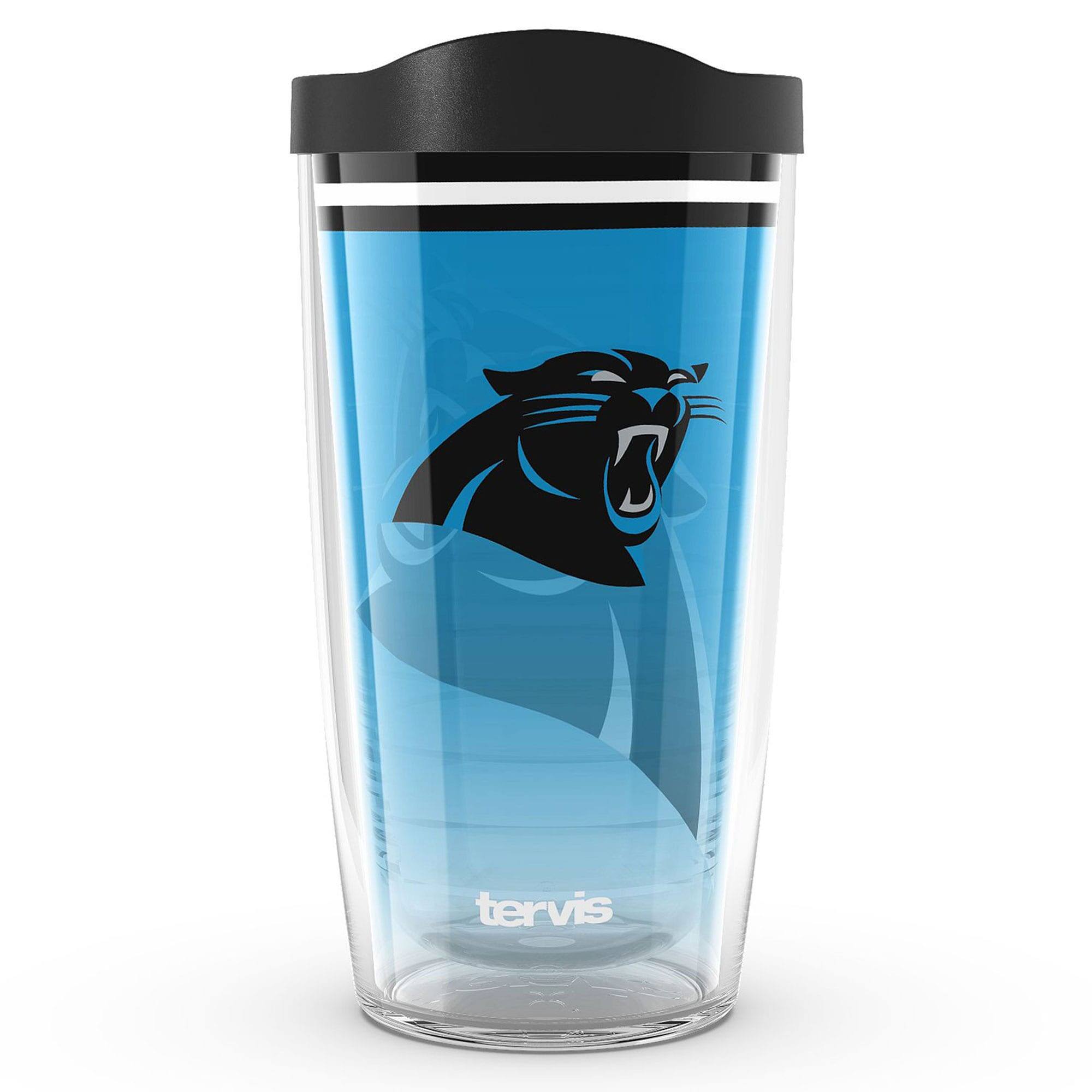 Front. Tervis - Carolina Panthers 16oz. Forever Fan Classic Tumbler - Multicolor.