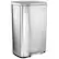 Alt View 1. Elama - Elama 3 Piece 13 Gallon and 1.3 Gallon Stainless Steel Step Trash Bin Combo Set with Slow Close Mechanism - Silver.