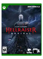 XBOX SERIES X | S
CLIVE BARKER'S
HELLRAISER
REVIVAL
MATURE 17+
ESRB
SABER
BOSS TEAM GAMES
