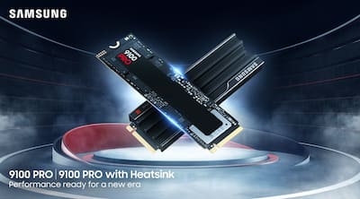 Samsung SSD 9100 PRO with Heatsink 8TB Internal SSD, PCIe 5.0x4 M Samsung SSD 9100 PRO with Heatsink 8TB Internal SSD, PCIe 5.0x4 M