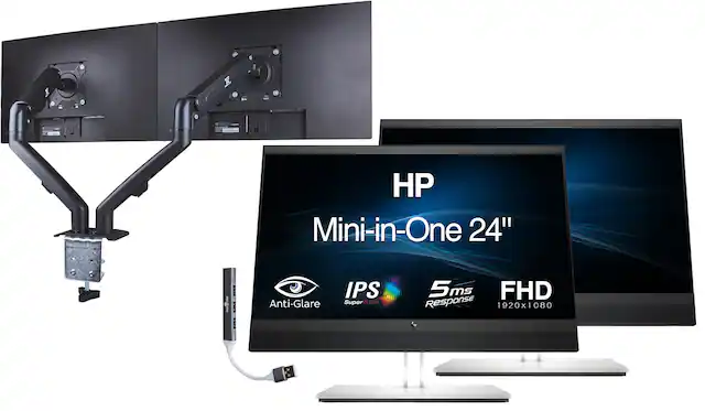 HP Mini-in-One 24" IPS Anti-Glare SuperCLEAR 5ms FHD 1920x1080