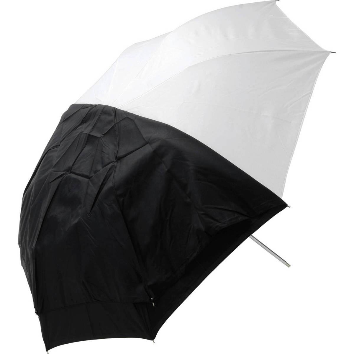 Alt View 1. Westcott - Westcott 43" White Satin Umbrella.