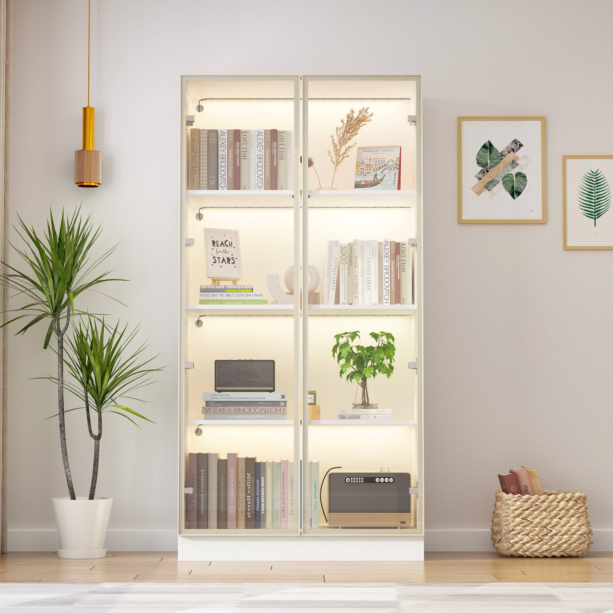 The text on the image is "REACH THE STARS".