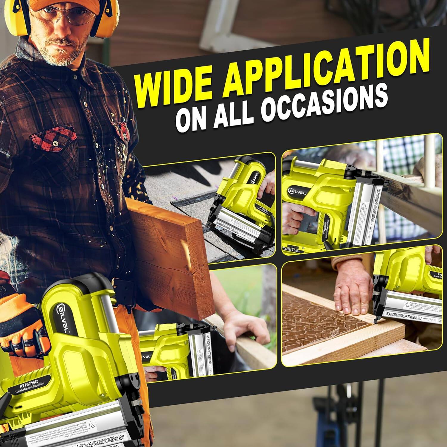 WIDE APPLICATION ON ALL OCCASIONS (AHEL GILVEL -n  ot_t M011m SILVEL MEL I 4  - X CONDRENON 2 NY 58/9040 NOBA A   STARLE NORO ara