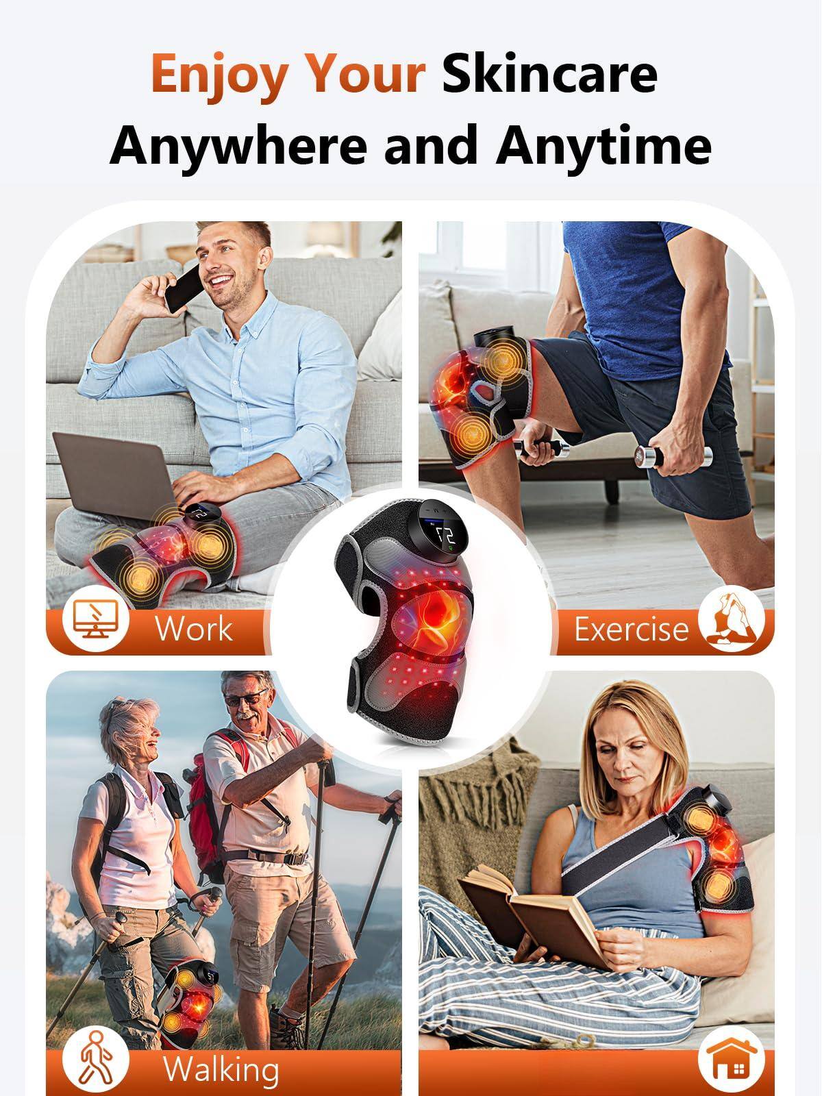 Enjoy Your Skincare Anywhere and Anytime

Work  
Exercise  
Walking