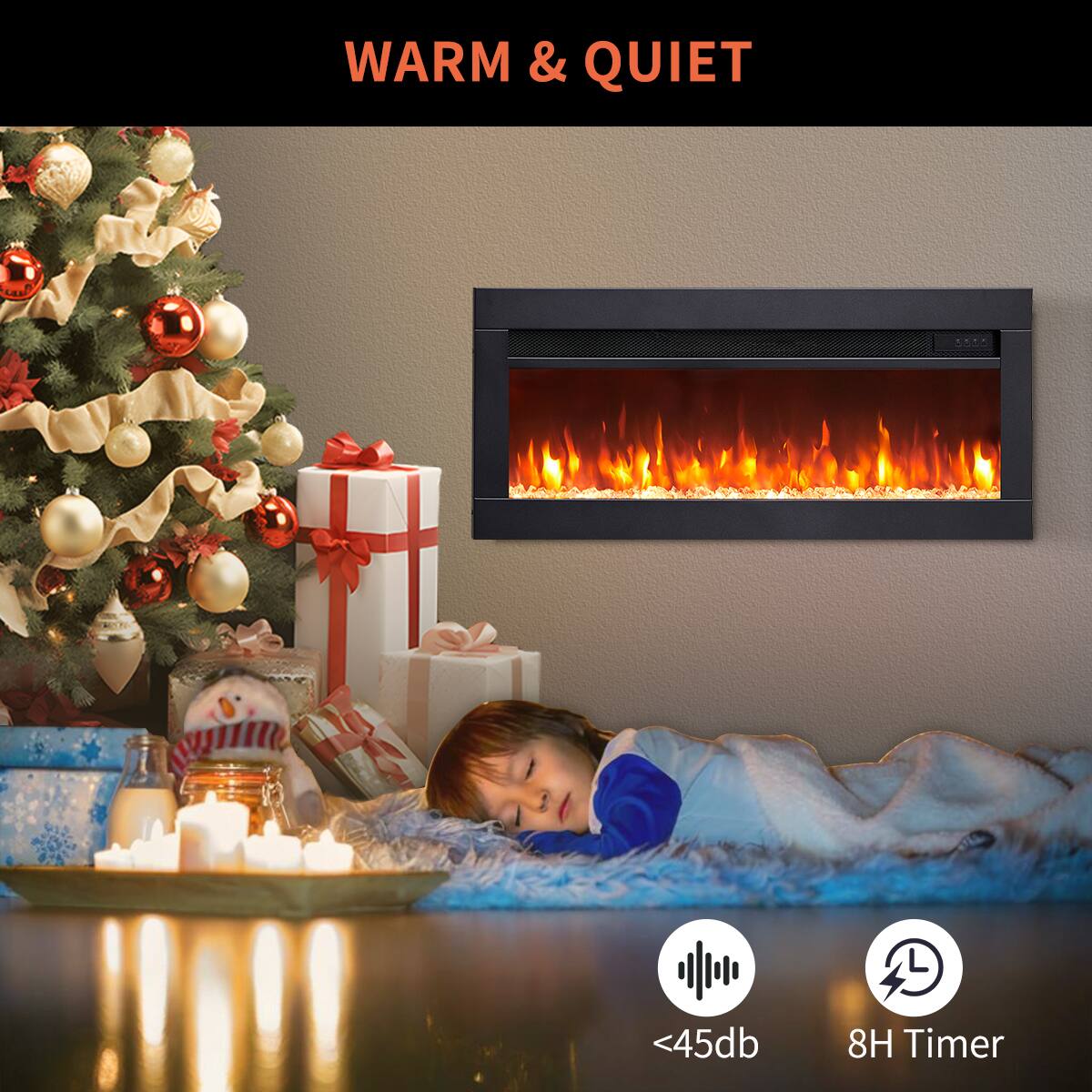 WARM & QUIET

<45db

8H Timer