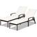Left. Costway - 2PCS Patio Rattan Lounge Chair Chaise Recliner Back Adjustable Cushioned Garden - White.