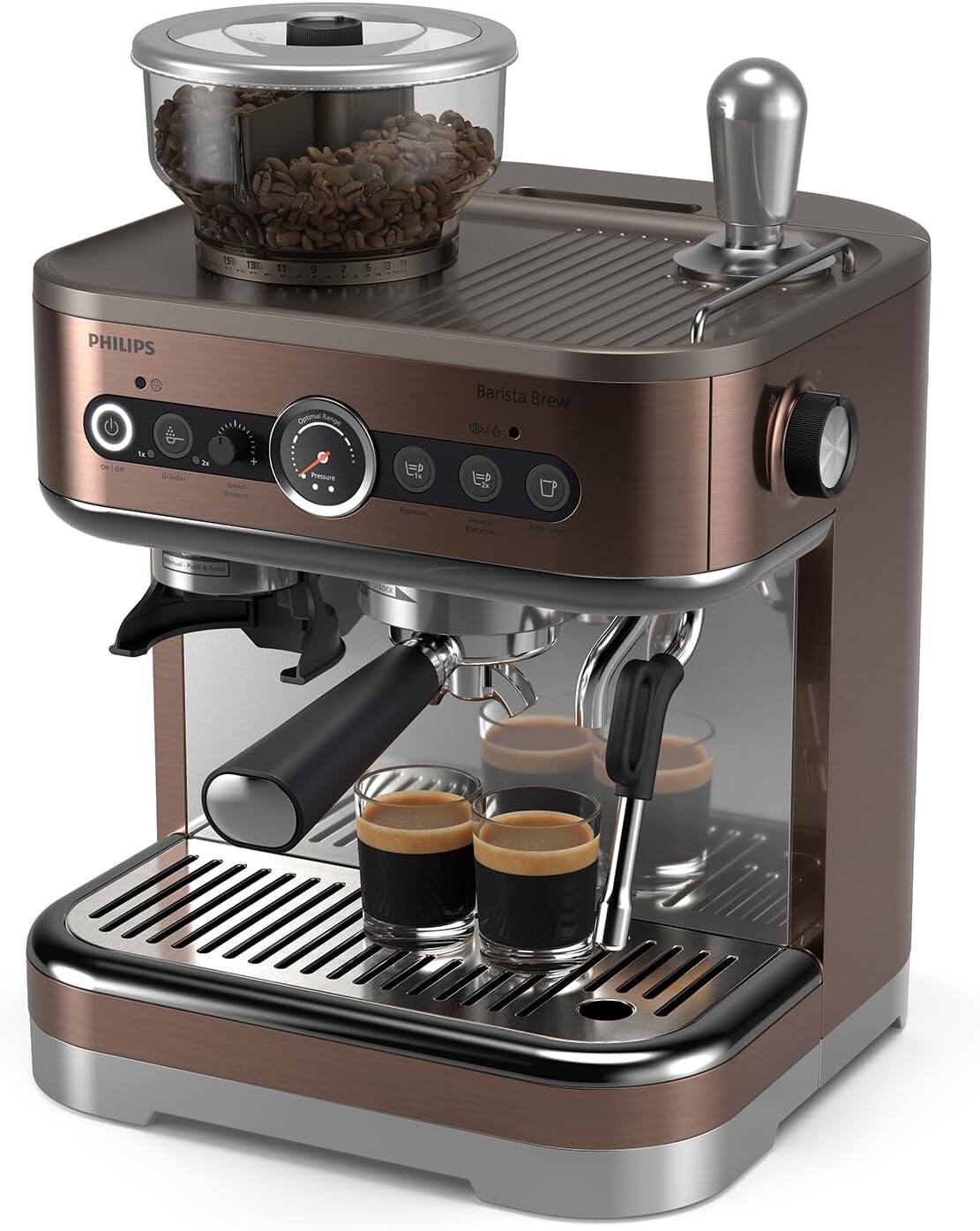 15 1E 11 . 7 5 1 PHILIPS Calimal St_n Barista Brew $/0 0/00 t. 3e Rntotne a L DO