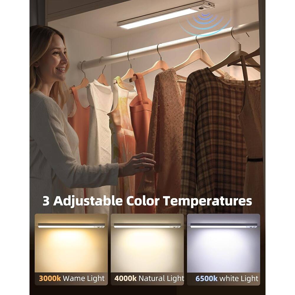 3 Adjustable Color Temperatures

3000k Warm Light  
4000k Natural Light  
6500k White Light