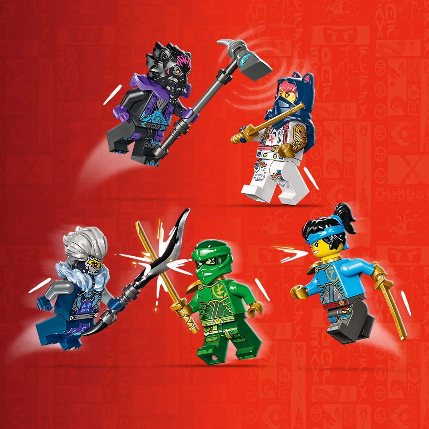 Alt View 13. LEGO - NINJAGO Egalt the Master Dragon Hero Toy 71809.