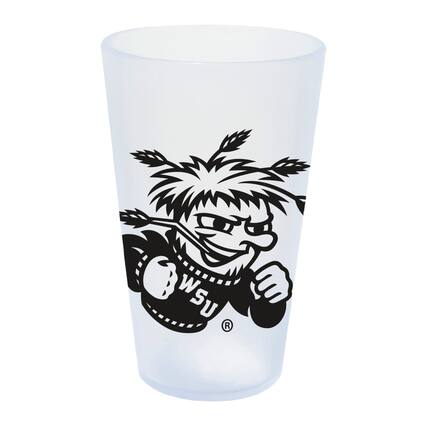 Front. WinCraft - Wichita State Shockers 16oz. Icicle Silicone Pint Glass - Multicolor.