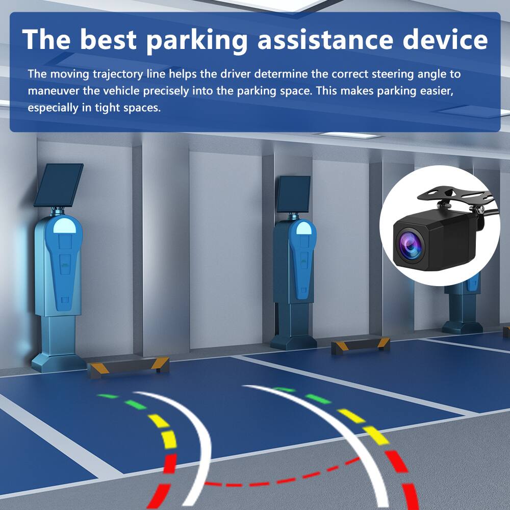 The best parking assistance device

The moving trajectory line helps the driver determine the correct steering angle to maneuver the vehicle precisely into the parking space. This makes parking easier, especially in tight spaces.
