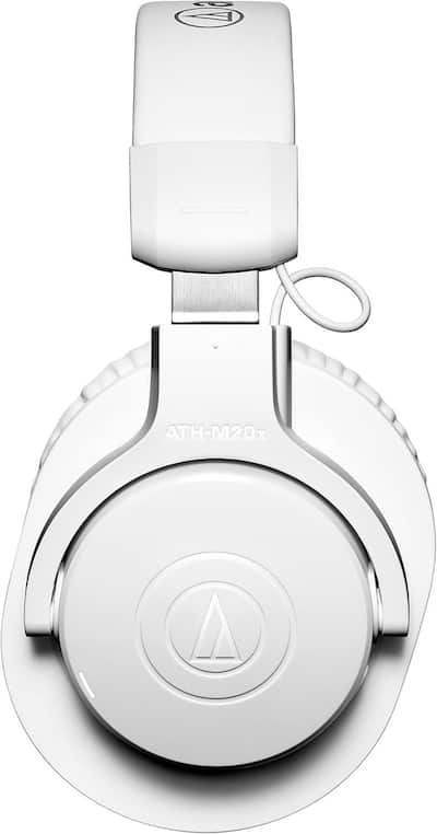 Audio Technica ATH M20xBT Wireless Over Ear Headphones White ATH Audio Technica ATH M20xBT Wireless Over Ear Headphones White ATH