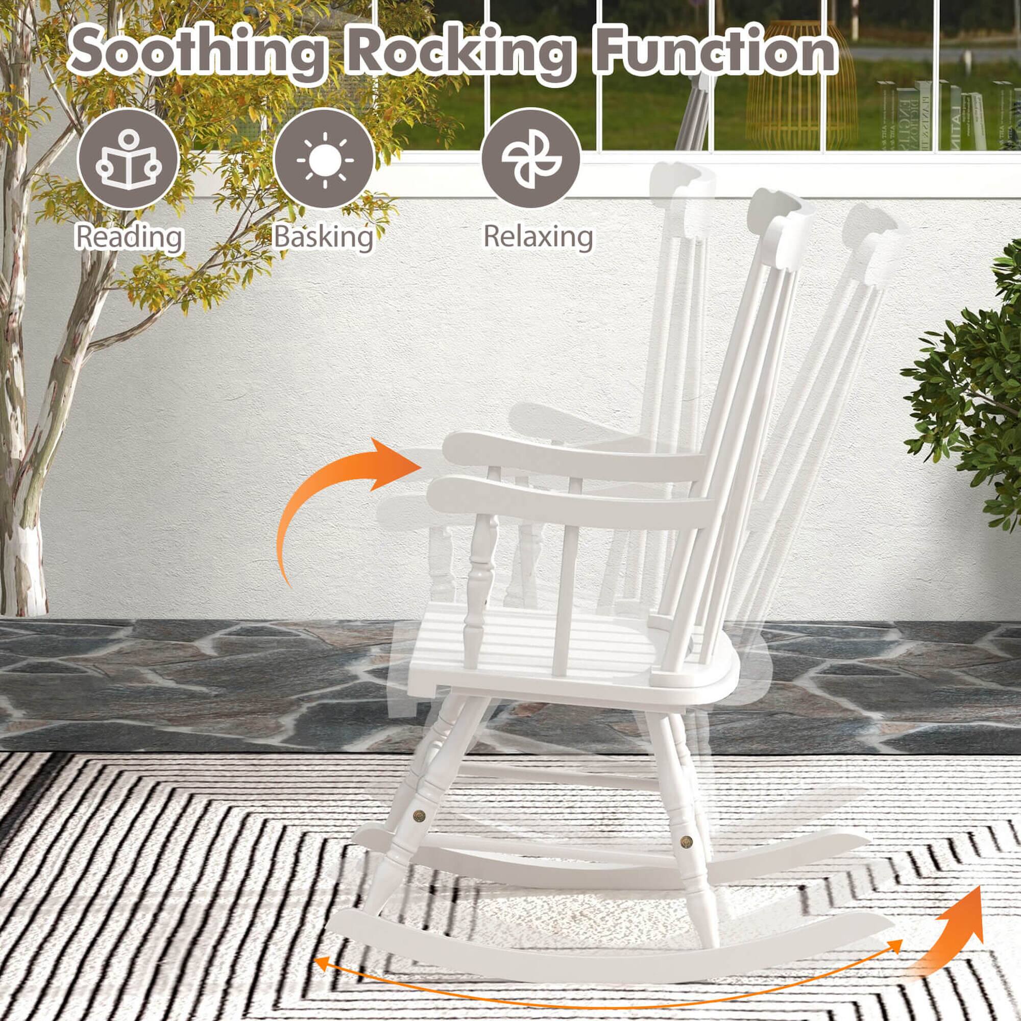 Soothing Rocking Function  
- Reading  
- Basking  
- Relaxing