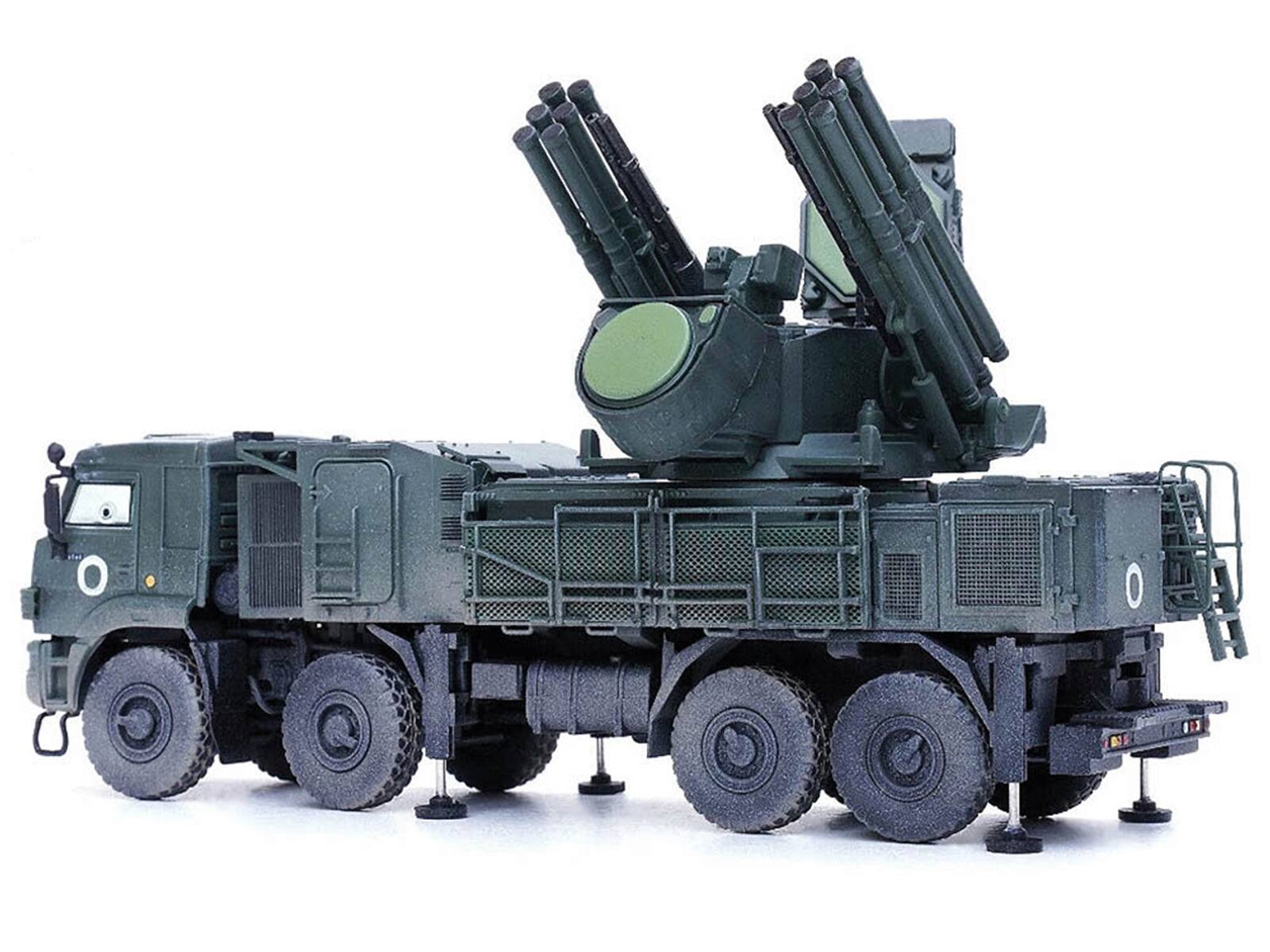 Alt View 2. Panzerkampf - Pantsir S1 96K6 Self-Propelled Air Defense Weapon System "Ukraine War" Russian Army 1/72 Diecast Model by Panzerkampf.