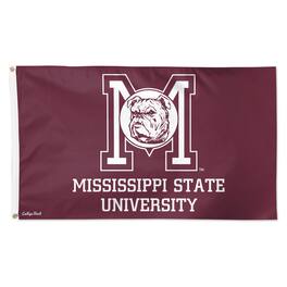 WinCraft - Mississippi State Bulldogs Single-Sided College Vault Deluxe Flag - Multicolor