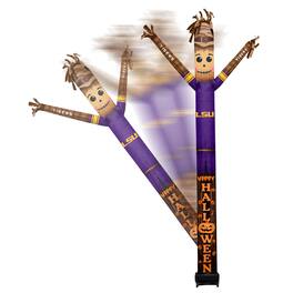 Sporticulture - LSU Tigers Halloween Scarecrow Inflatable Crazy Sports Fan - Purple