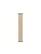 Front. Apple - Watch Braided Solo Loop 41mm - Size 2 - Beige.