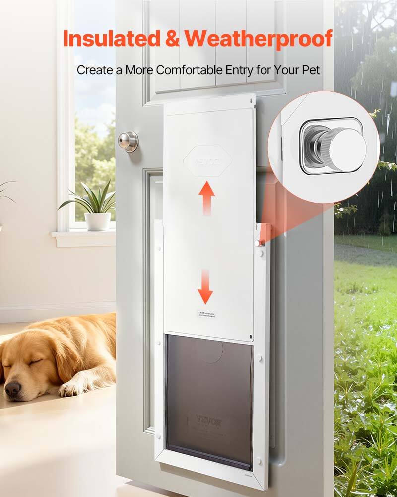 Insulated & Weatherproof  
Create a More Comfortable Entry for Your Pet