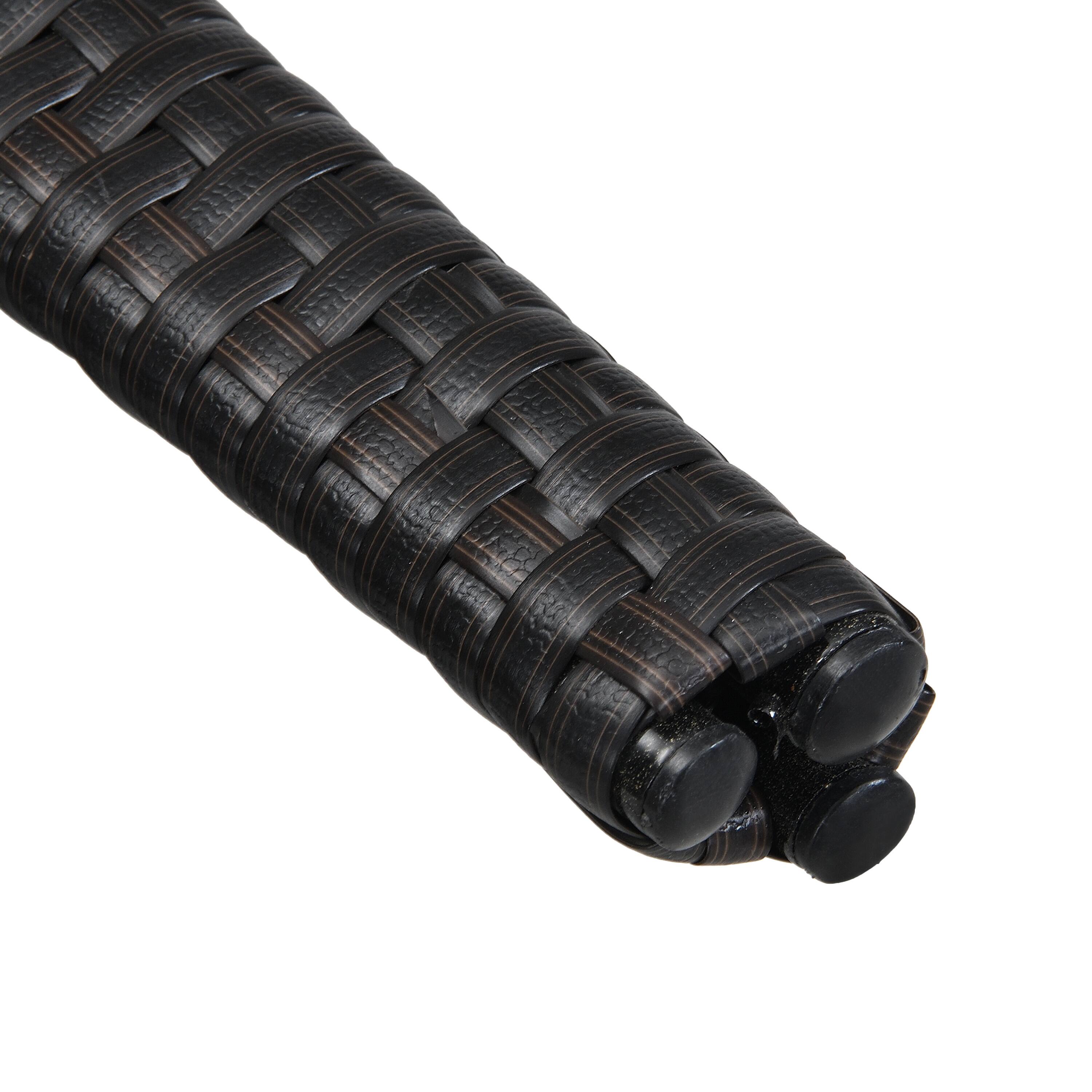 Alt View 7. Mondawe - Set of 2 Outdoor PE Rattan Stackable Dining Chairs - Brown.