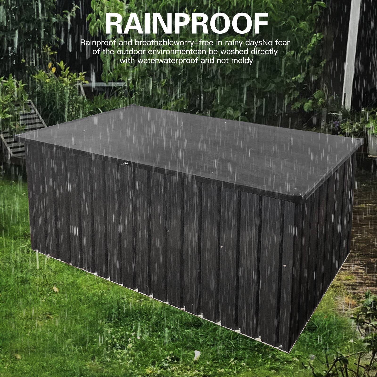 RAINPROOF

Rainproof and breathable, worry-free in rainy days. No fear of the outdoor environment. Can be washed directly with water. Waterproof and not moldy.