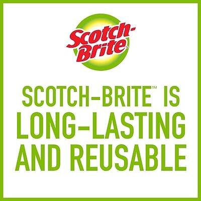 Scotch-Brite™  
SCOTCH-BRITE™ IS LONG-LASTING AND REUSABLE